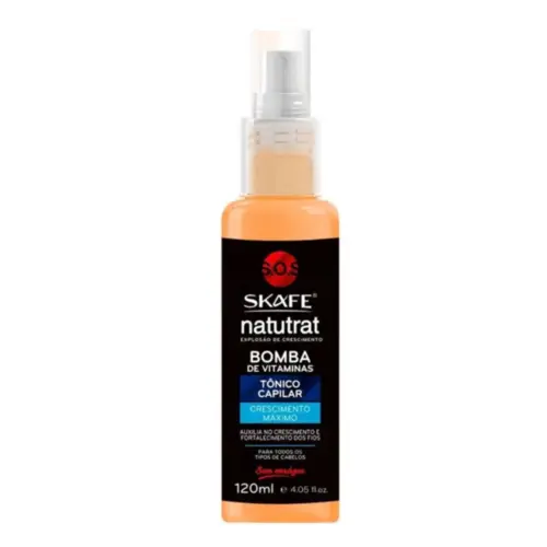 Tônico Capilar Crescimento Máx Natutrat S.O.S Skafe Com 120 ml