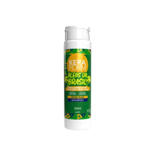 Shampoo Skafe Keraform Óleos do Brasil Com 300 ml