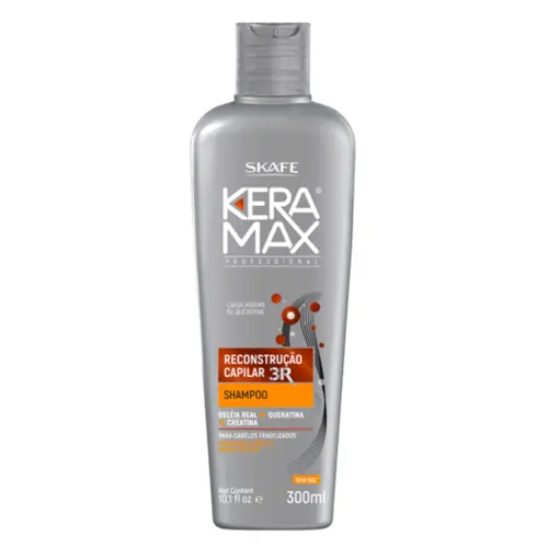 Shampoo Keramax Reconstrução Capilar Com 300 ml
