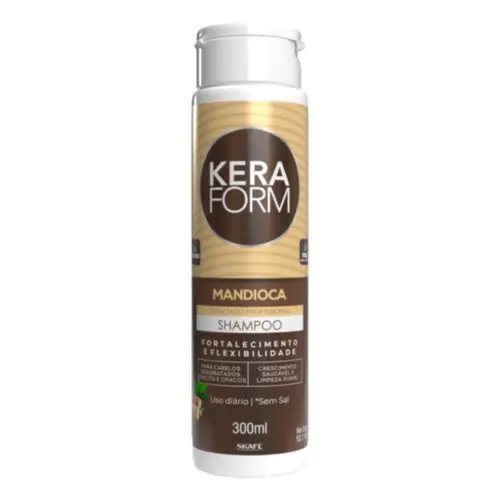 Shampoo Skafe Keraform Mandioca Com 300 ml