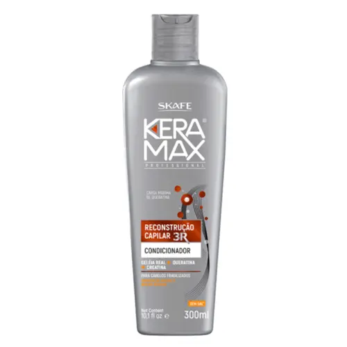 Condicionador Skafe Keramax Reconstrução Capilar Com 300 ml