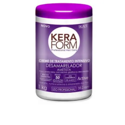 Creme de Tratamento Skafe Desamarelador Ametista Com 1000 g