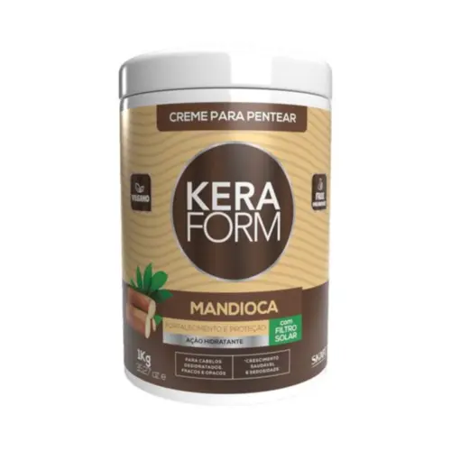 Creme para Pentear Skafe Keraform Mandioca Com 1 kg