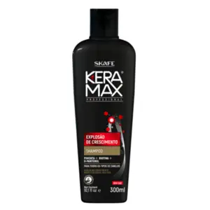 Shampoo Keramax Explosão Crescimento Com 300 ml
