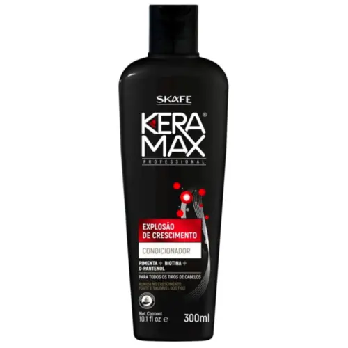 Condicionador Keramax Explosão Crescimento Skafe Com 300 ml