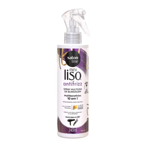 Spray Multuso Condicionador 10×1 Salon Line Meu Liso Antifrizz 240ml