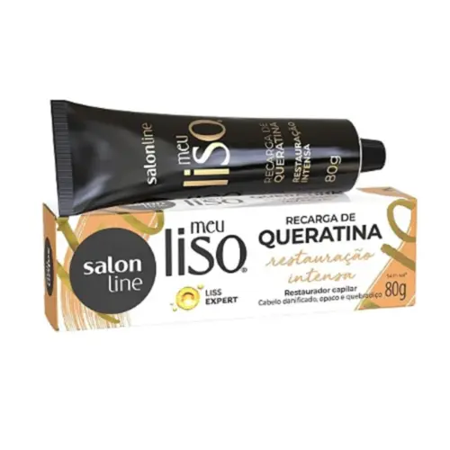 Recarga Queratina Salon Line Restauracao Meu Liso 80G