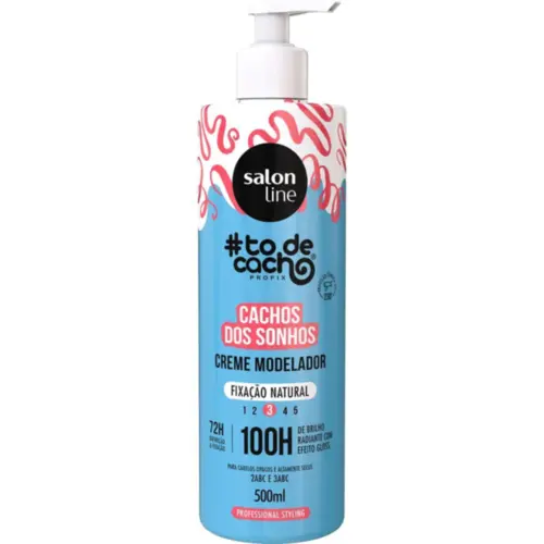Creme Modelador Condicionador Salon Line Cachos dos Sonhos 500ml