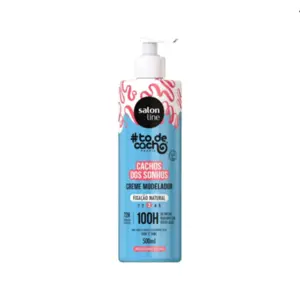 Creme Modelador Condicionador Salon Line Cachos dos Sonhos Fixação Forte 500ml