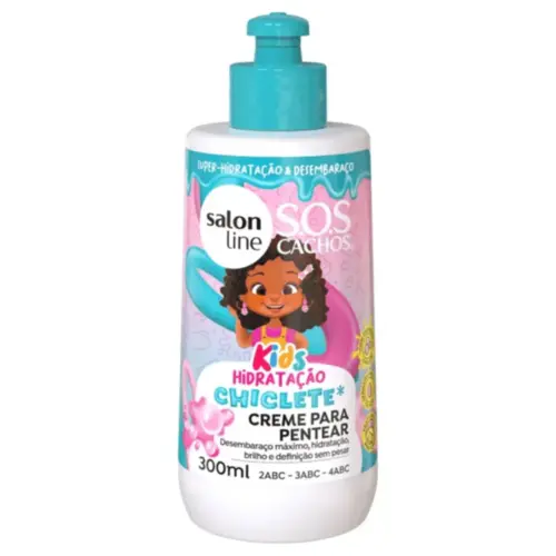 Creme para Pentear Salon Line S.O.S Chiclete Kids 300ml