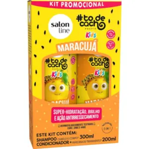 KIT #TODECACHO maracuja KIDS Shampo 300ml+CONDicionador 200ml