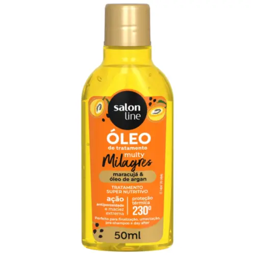 Óleo Capilar Salon Line Maracujá Multy Milagres 50ml