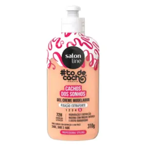 Creme Modelador Salon Line Cachos dos Sonhos 310g