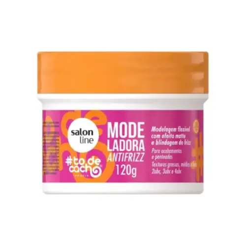 Pomada Modeladora Antifrizz Salon Line Tô de Cacho 120g