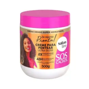Creme para Pentear Salon Line Ultra Gloss de Repente Pronta 500 g