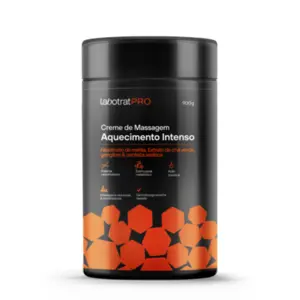 Creme de Massagem Labotrat Aquecimento Intenso Com 900 g