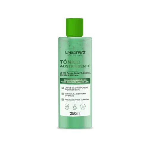 Loção tônica adstringente Labotrat Facial Com 250 ml