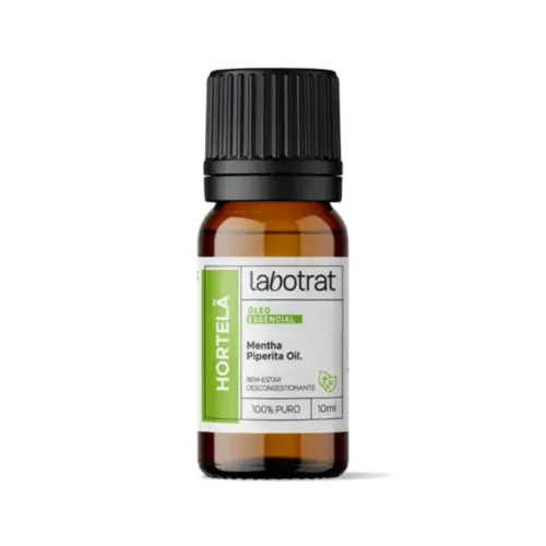 Óleo essencial de hortelã Labotrat Puro Com 10 ml