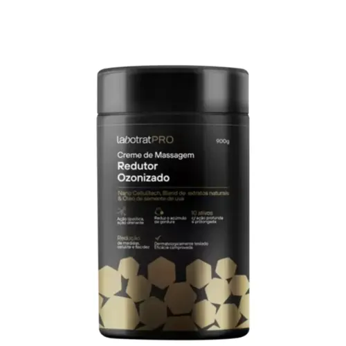 Creme de Massagem Redutor Labotrat 10 Ativos Com 900 g