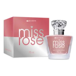 Deo Colônia Phytoderm Miss Rose Com 75 ml