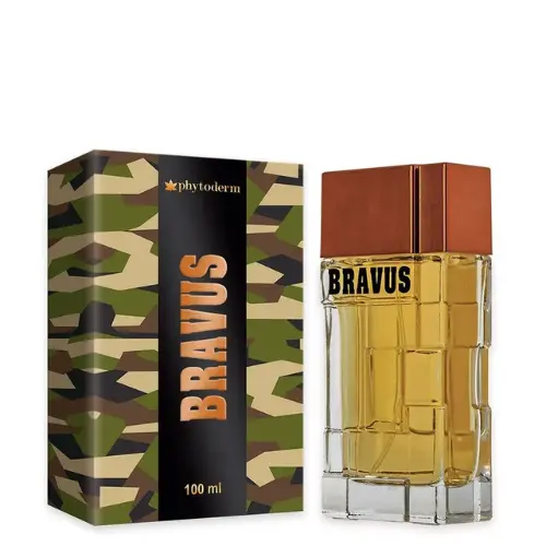 Deo Colônia Perfume Phytoderm Bravus Masculino Com 100 ml