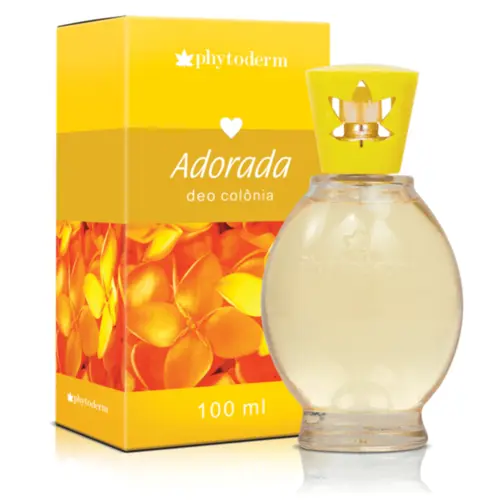 Deo Colônia Phytoderm Adorada Perfume Feminino Com 100 ml