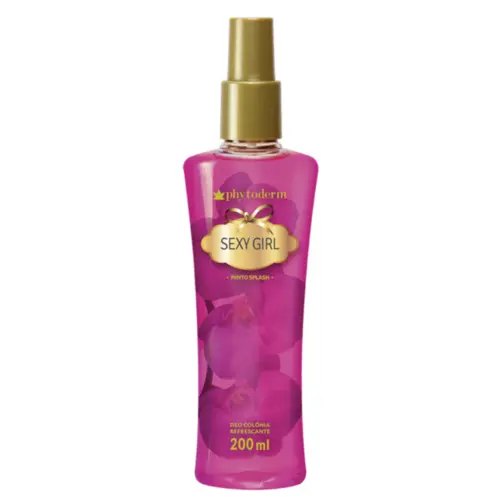 Deo Colônia Phytoderm Phyto Splash Sexy Girl Com 200 ml