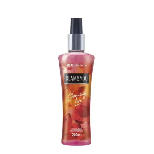 Deo Colônia Phytoderm Glam Shinning Love Com 200 ml