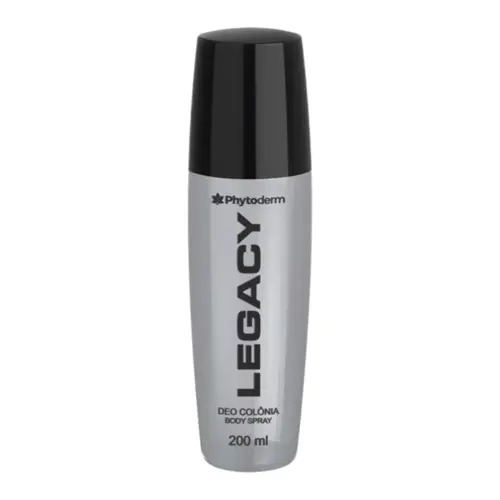 Body Spray Phytoderm Legacy perfumado Com 200 ml