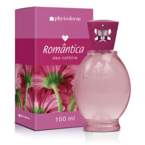 Colônia Phytoderm Romântica Perfume Feminino Com 100 ml