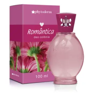 Colônia Phytoderm Romântica Perfume Feminino Com 100 ml
