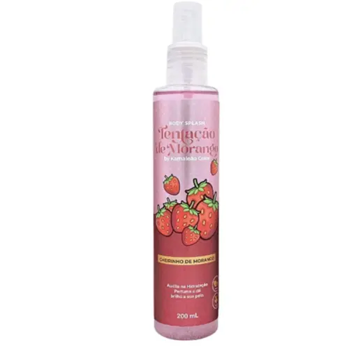 Body Splash Kamaleão Color Tentação de Morango Com 200 ml