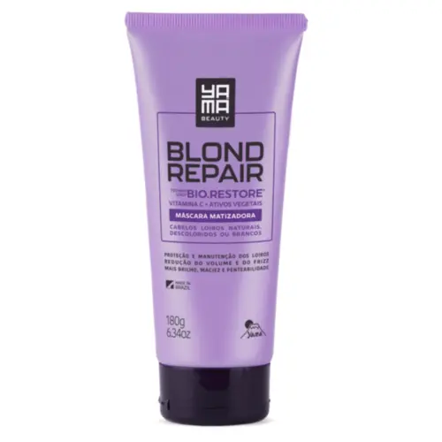 Máscara Yamá Blond Repair Com 180 G