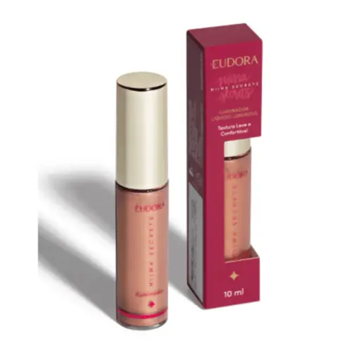 Iluminador Líquido Niina Secrets Luminous Bronze Com 10 ml