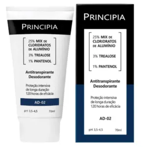 Antitranspirante Desodorante Principia AD-02 Com 70 ml