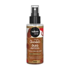 Óleo perfumado para Cachos Salon Line Multy Choc Com 120 ml