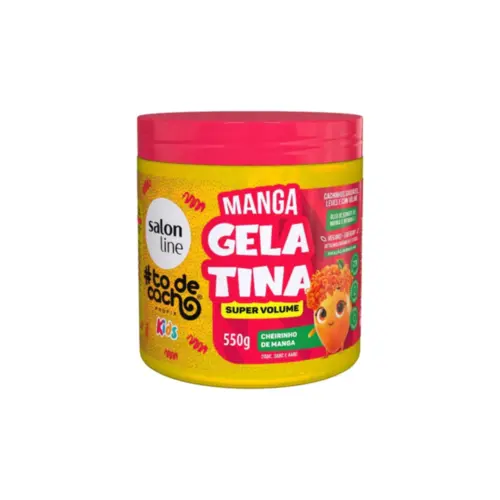 Gelatina Ativadora de Cachos Salon Line TodeCacho Kids Manga Com 550 g