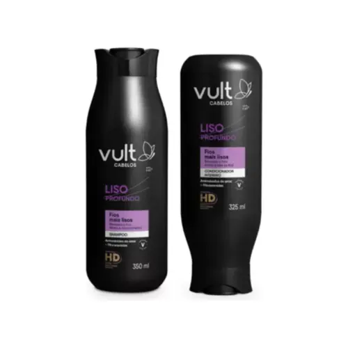 Kit Vult Capilar Liso Profundo Shampoo+Condicionador 200ml