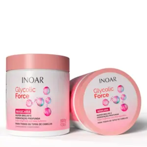 Máscara Inoar Glycolic Force Com 500 g