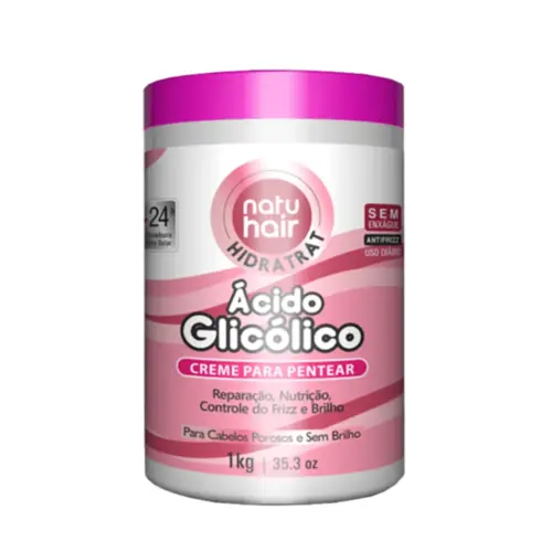 Creme para Pentear NatuHair Ácido Glicólico Com 1 kg