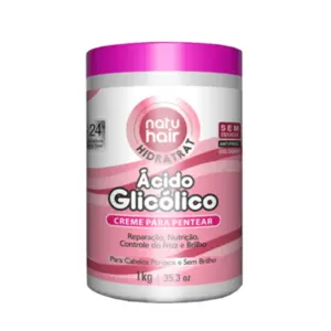 Creme para Pentear NatuHair Ácido Glicólico Com 1 kg