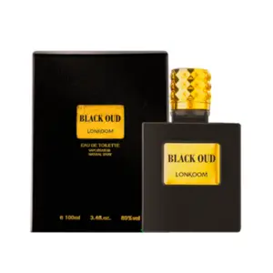 Perfume Lonkoom Eau de Toilette Black Oud Com 100 ml