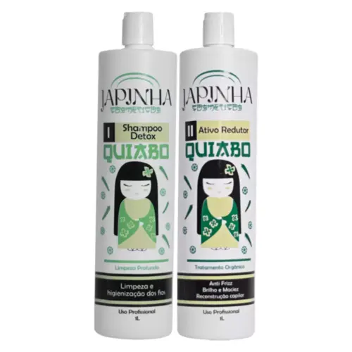 KIT JAPINHA SH DETOX+ATIVO REDUTOR DE QUIABO 1L