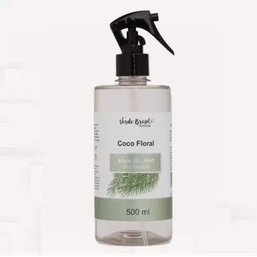AGUA PERFUMADA VERDE BRASIL COCO FLORAL 500ML