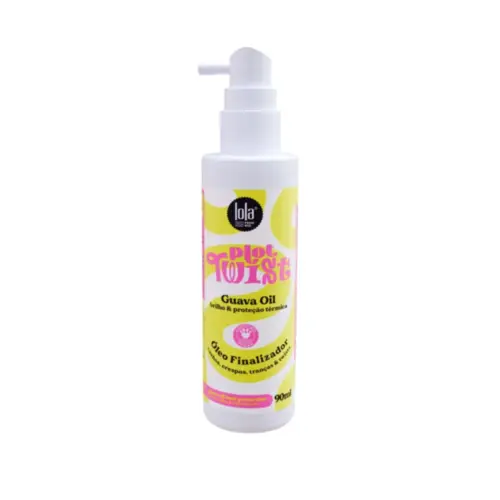Óleo finalizador Capilar Lola Cosmetics Plot Twist Guava Oil Com 90ml