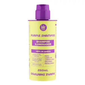Shampoo Iluminador Lola Cosmetics Purple Com 250 ml