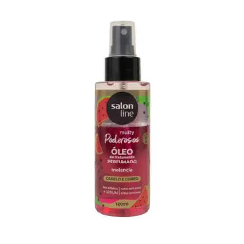 Óleo perfumado para Cachos Salon Line Multy Melancia Com 120 ml
