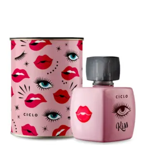 Deo Colônia Ciclo Kiss Lata Com 100 ml