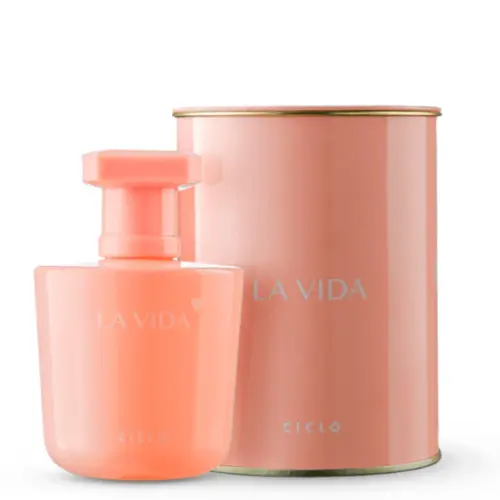 Perfume La Vida Ciclo Cosméticos Lata Com 100 ml