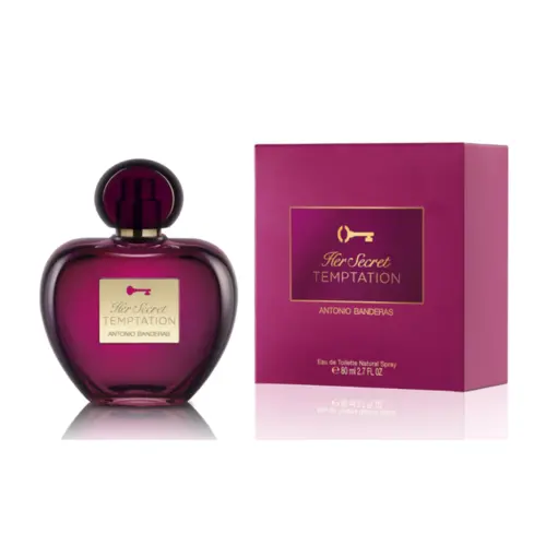 Perfume Antonio Banderas Her Secret Temptation Eau de Toilette Com 80 ml